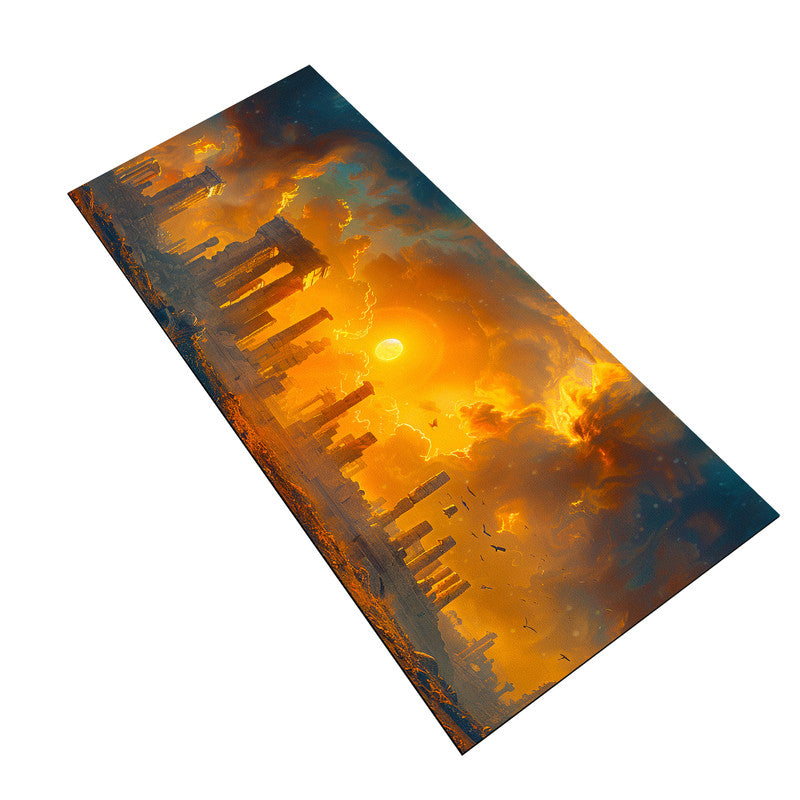 Ancient City Ruins Desk Pad