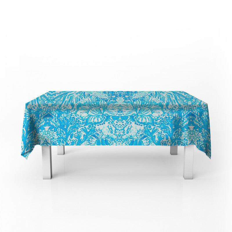 Angel Flower Rectangle Tablecloth