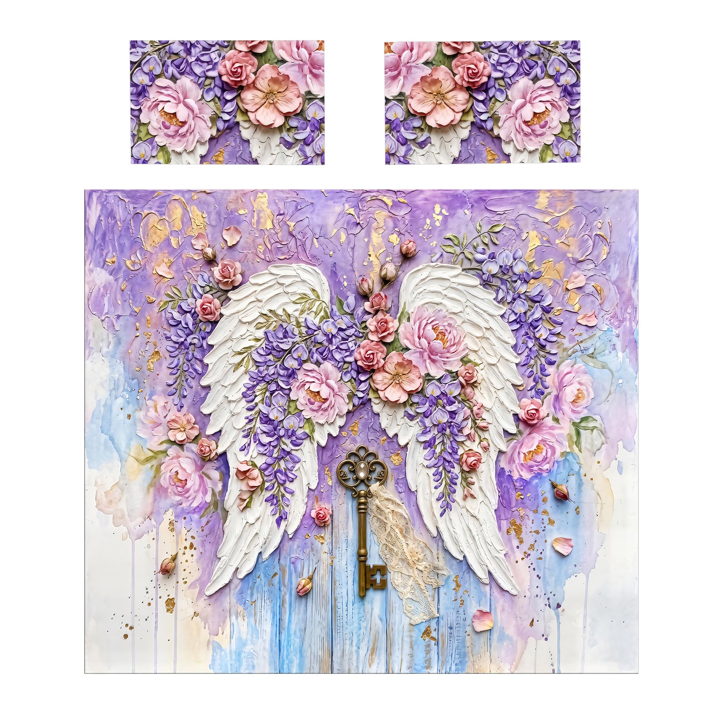 Angel Wings Duvet Cover Set