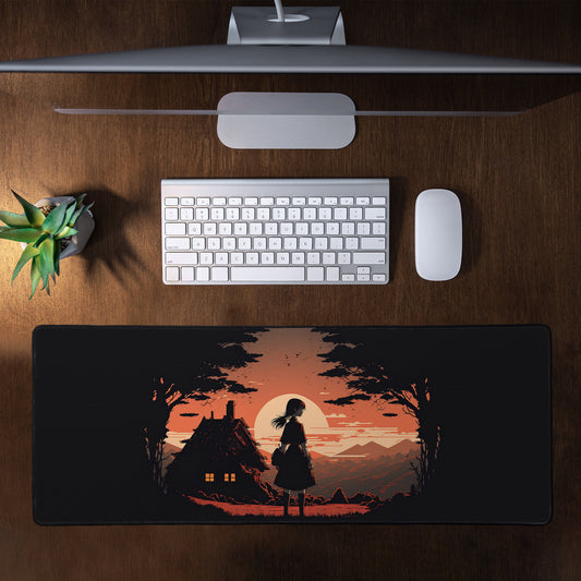Anime Sunset Large Desk Pad