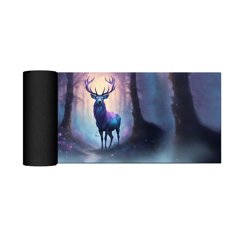 Antlers Of Light Large Desk Pad by Nathan Pieterse