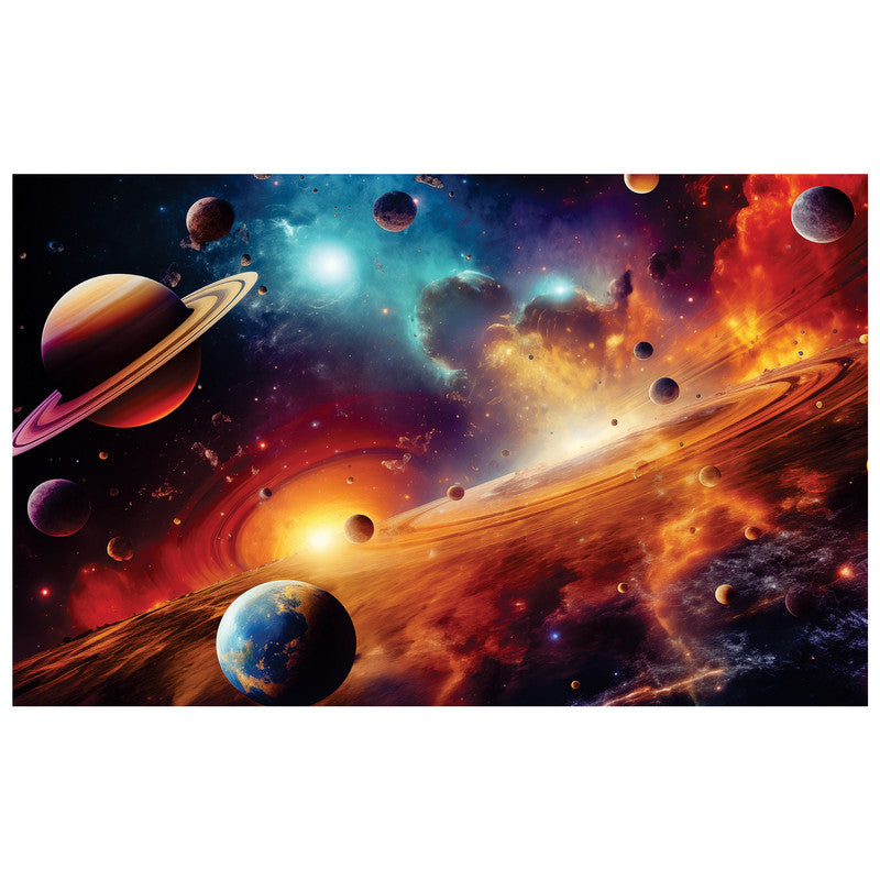 Apollo Fire Rectangle Tablecloth