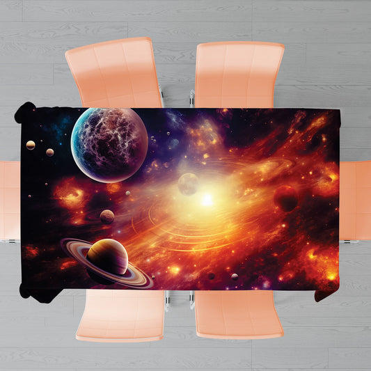 Apollo Explosion Rectangle Tablecloth