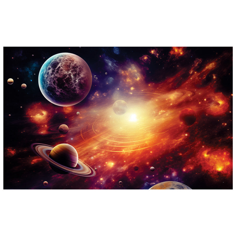 Apollo Explosion Rectangle Tablecloth