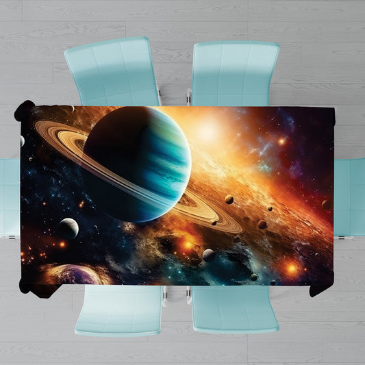 Apollo Darkness Rectangle Tablecloth