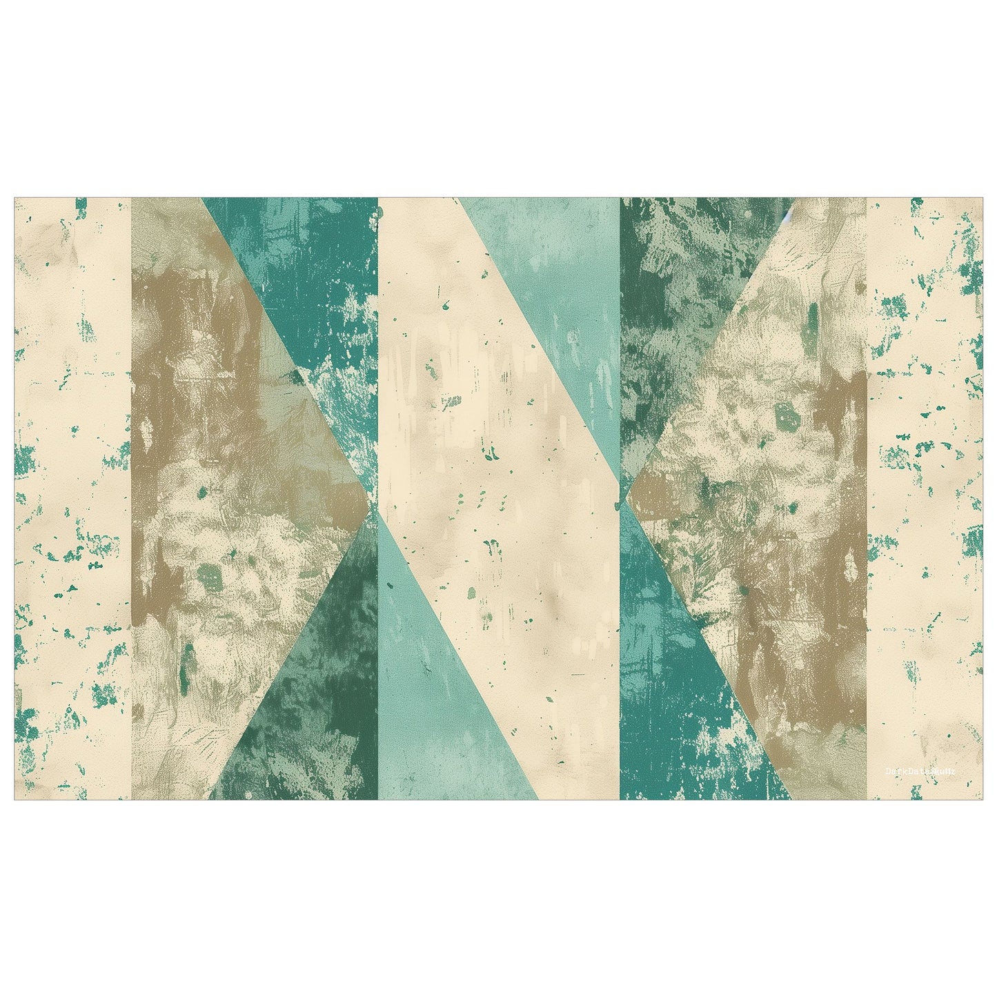 Aquatic Echo Rectangle Tablecloth by Wikus Schalkwyk