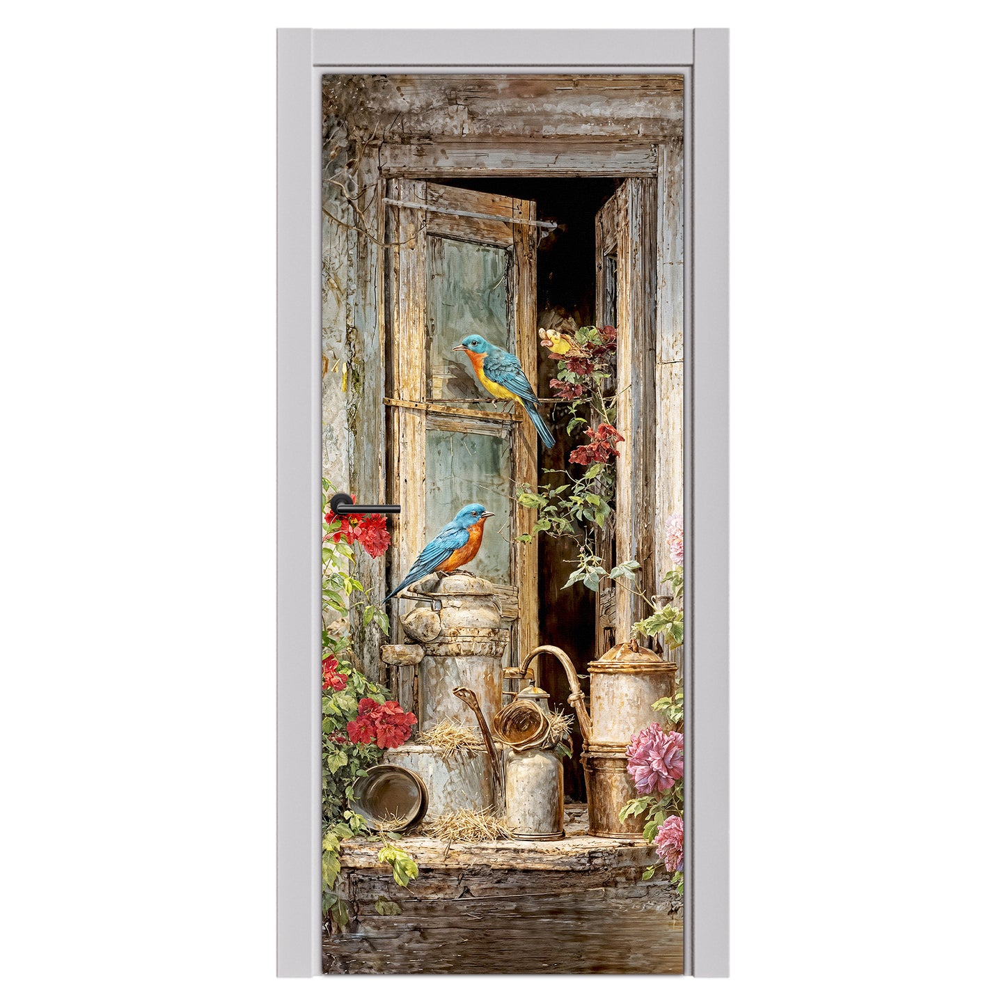 Area Chat Door Decoupage