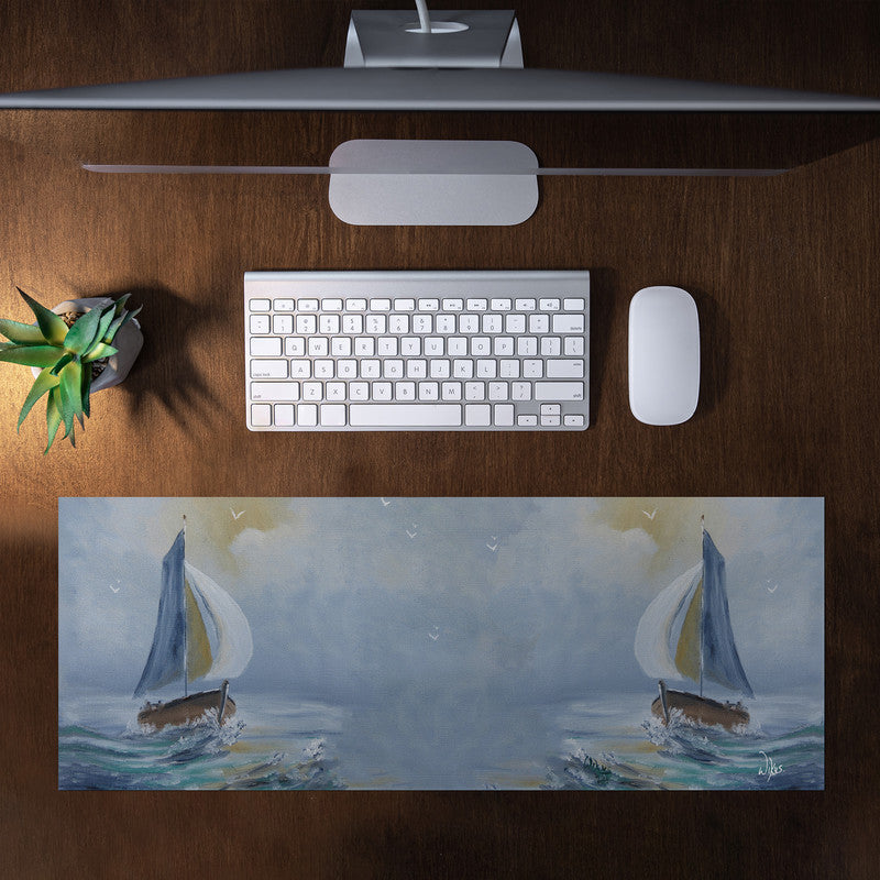 At Sea Large Deskpad By Wikus Hattingh