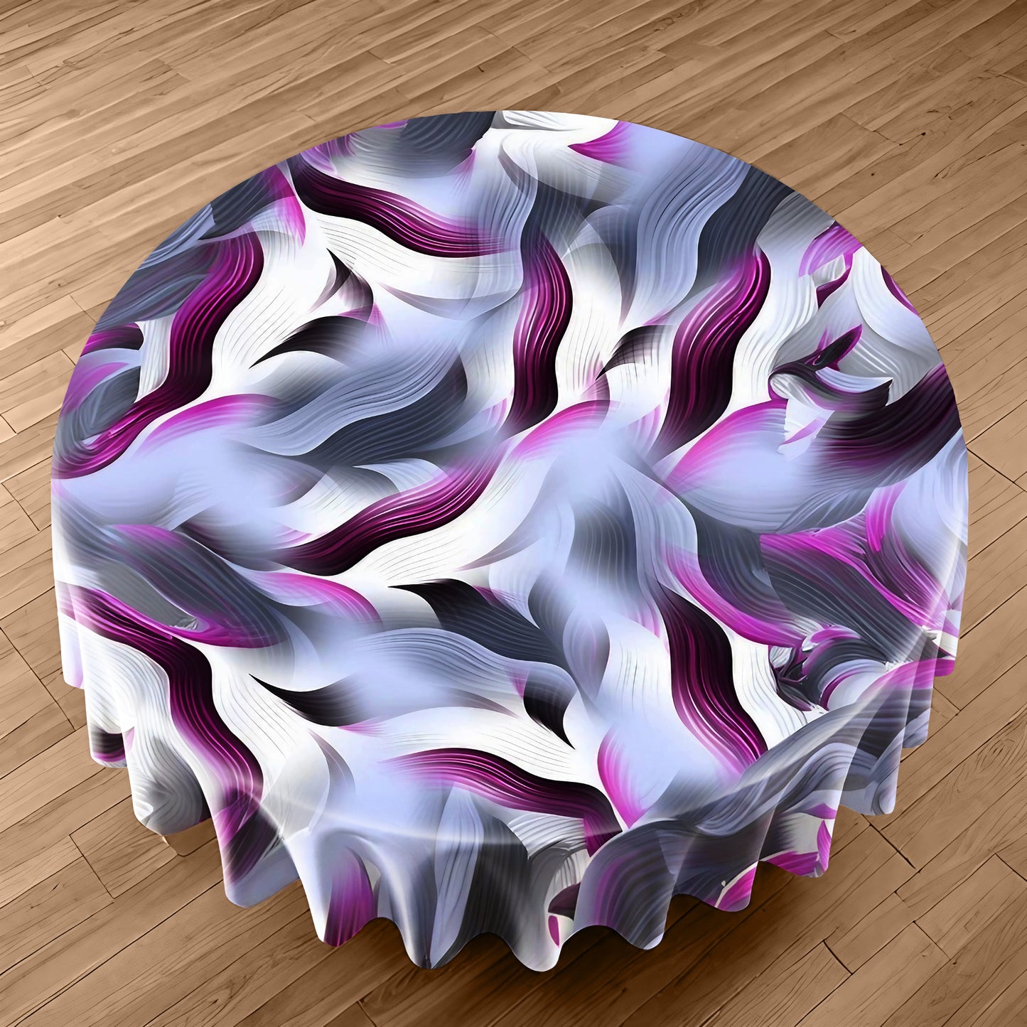 Aurora Fragments Round Tablecloth