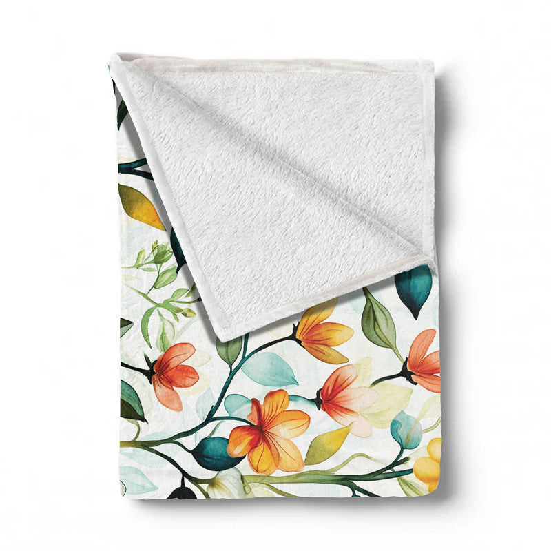 Autumn Arrival Light Weight Fleece Blanket