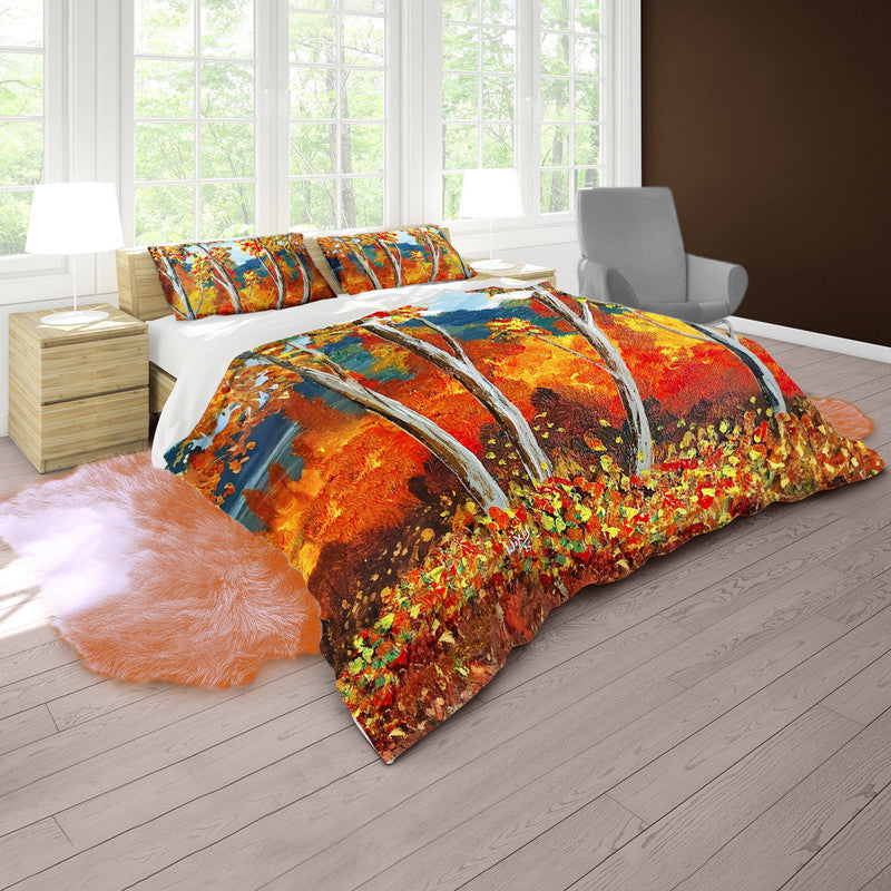 Autumn Canopy Duvet Cover Set by Wikus Hattingh