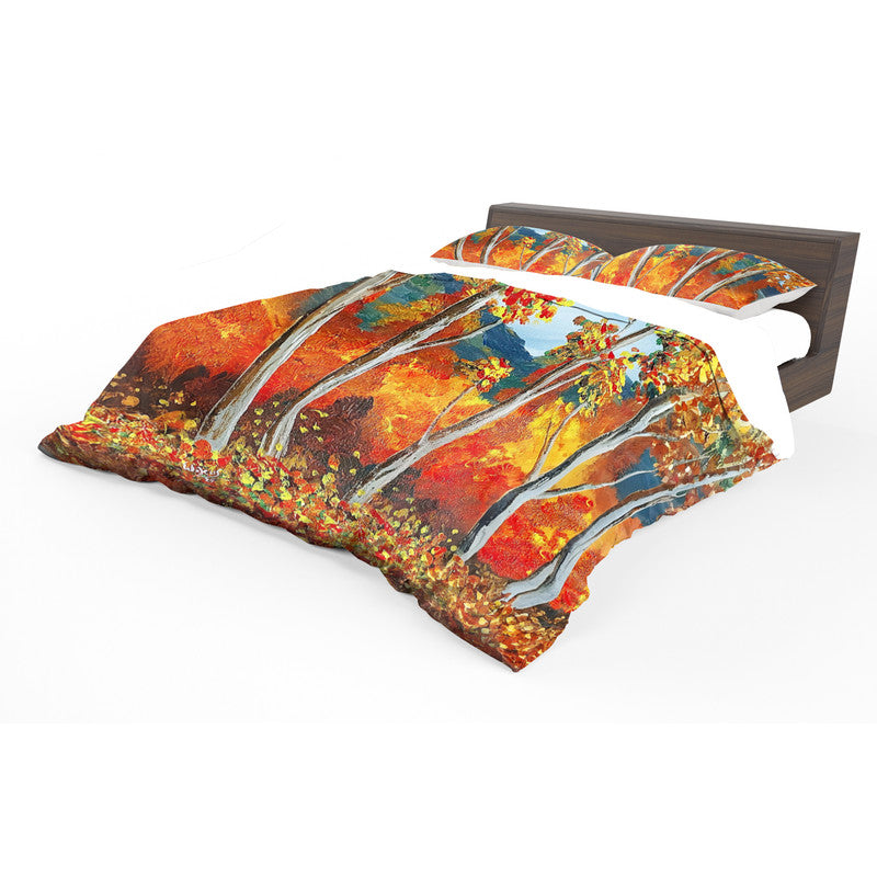 Autumn Canopy Duvet Cover Set by Wikus Hattingh