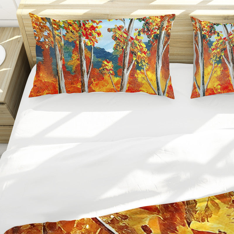 Autumn Canopy Duvet Cover Set by Wikus Hattingh