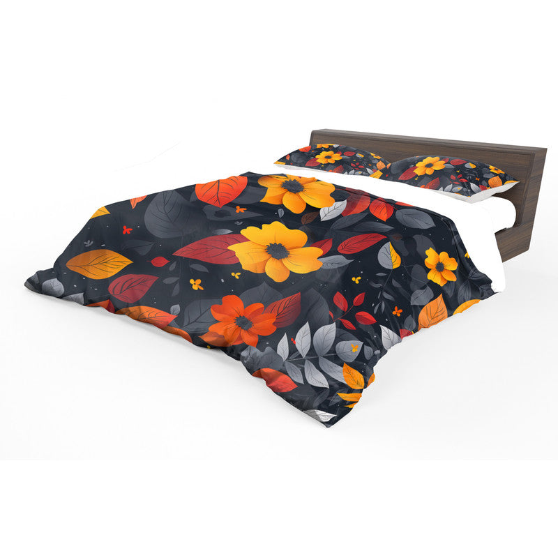 Autumn Florals Duvet Cover Set by Wikus Schalkwyk