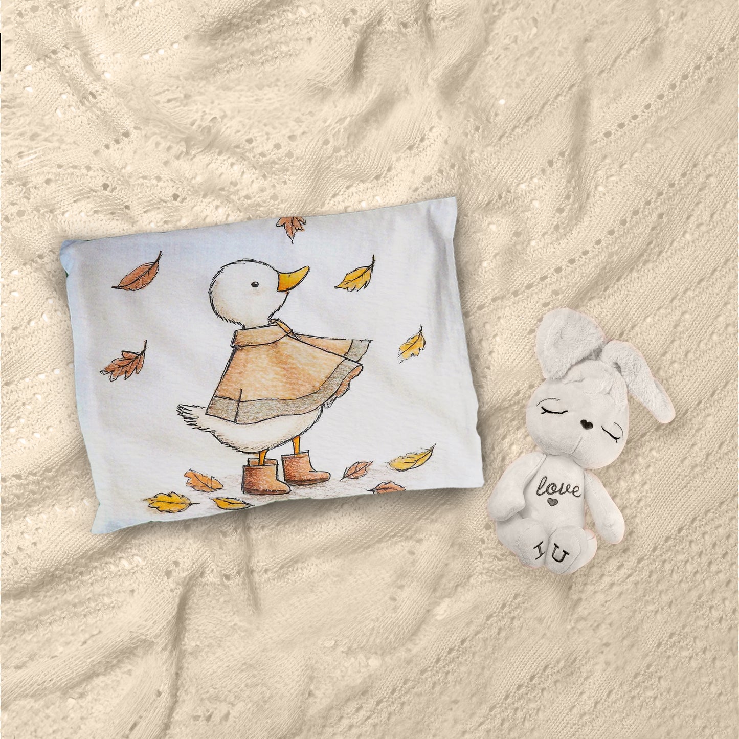 Autumn Duckling Cot Set
