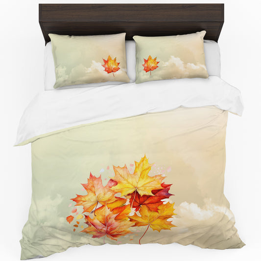Autumn Leaves Duvet Cover Set