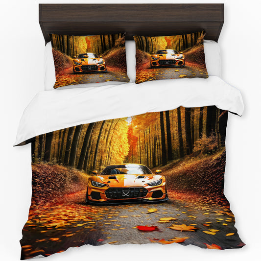 Autumn Racing Mirage Duvet Cover Set