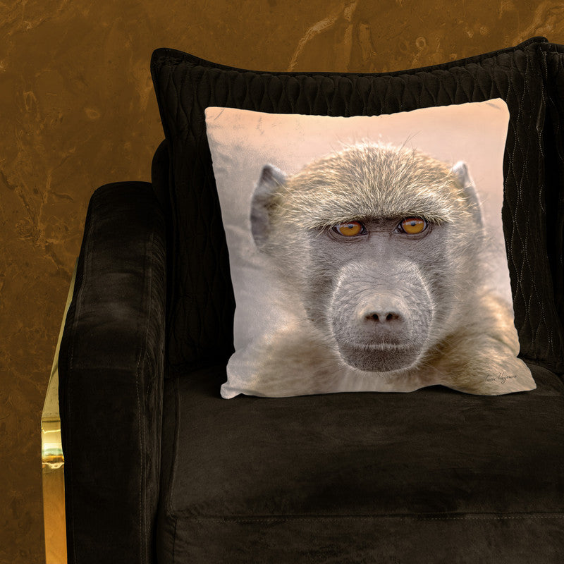 Baboon Portrait Luxury Scatter by Fanie Heymans