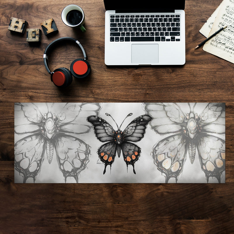 Baby Butterfly Large Desk Pad By Nathan Pieterse