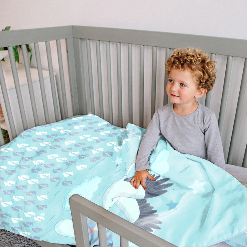 Baby Stork Cot Set