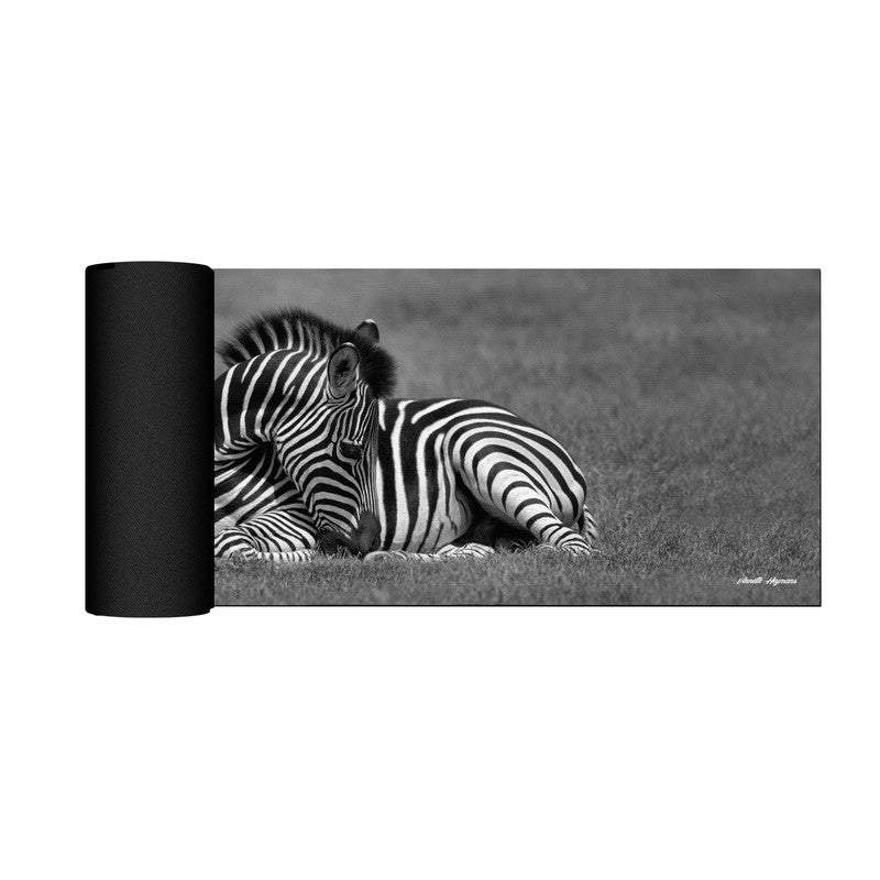 Baby Zebra Resting Desk Pad by Annette Heymans