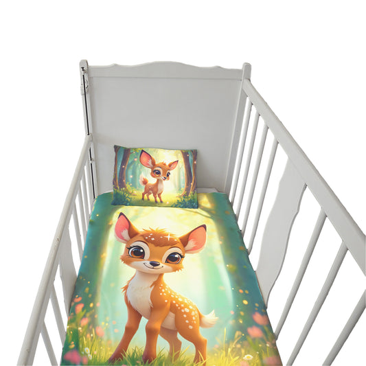 Baby Bambi Deer Cot Set