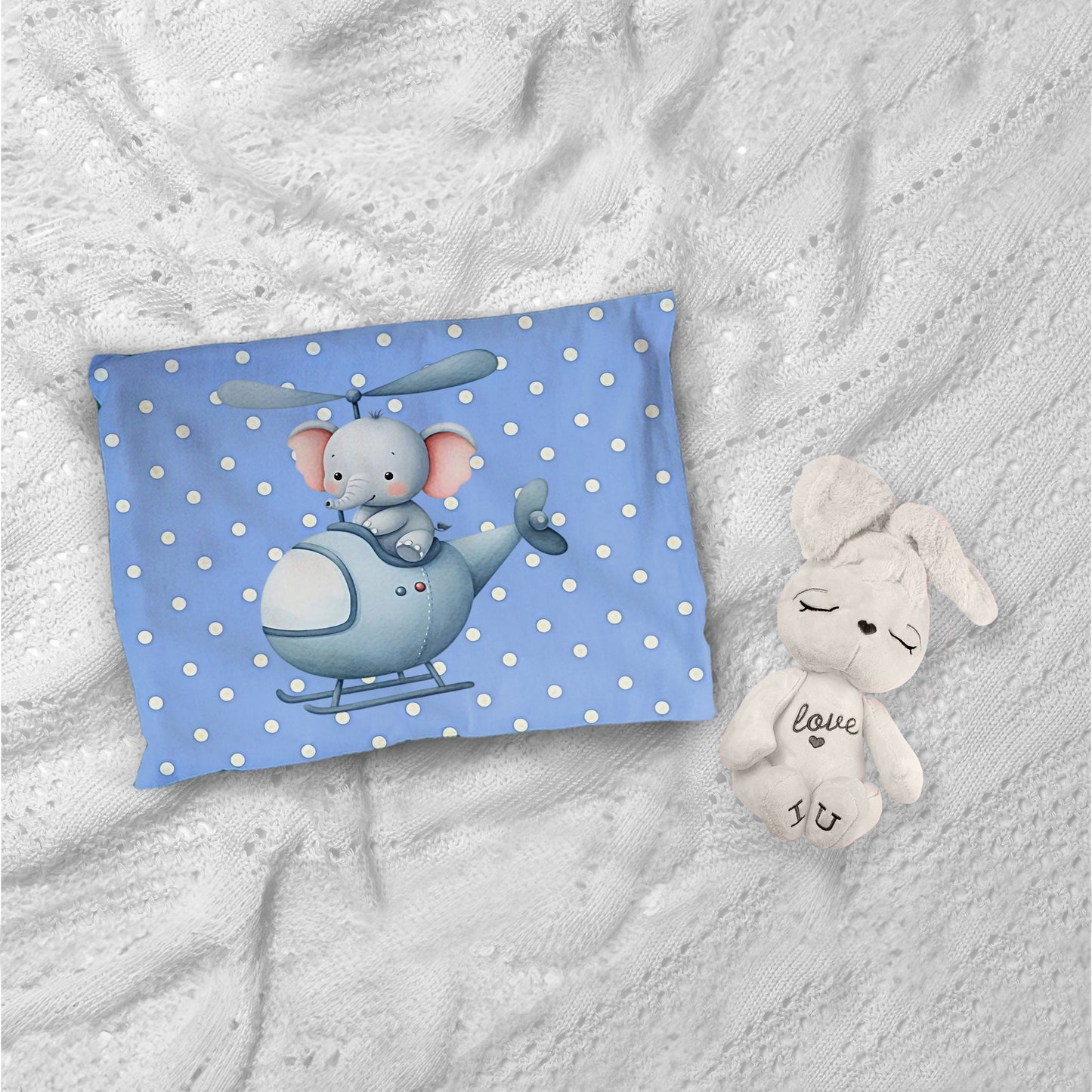 Baby Breeze Elephant Cot Set