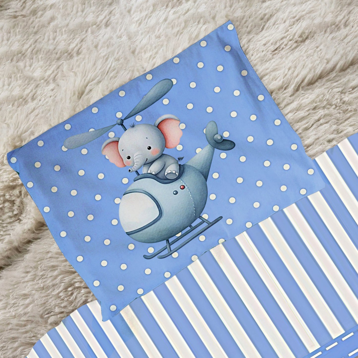 Baby Breeze Elephant Cot Set