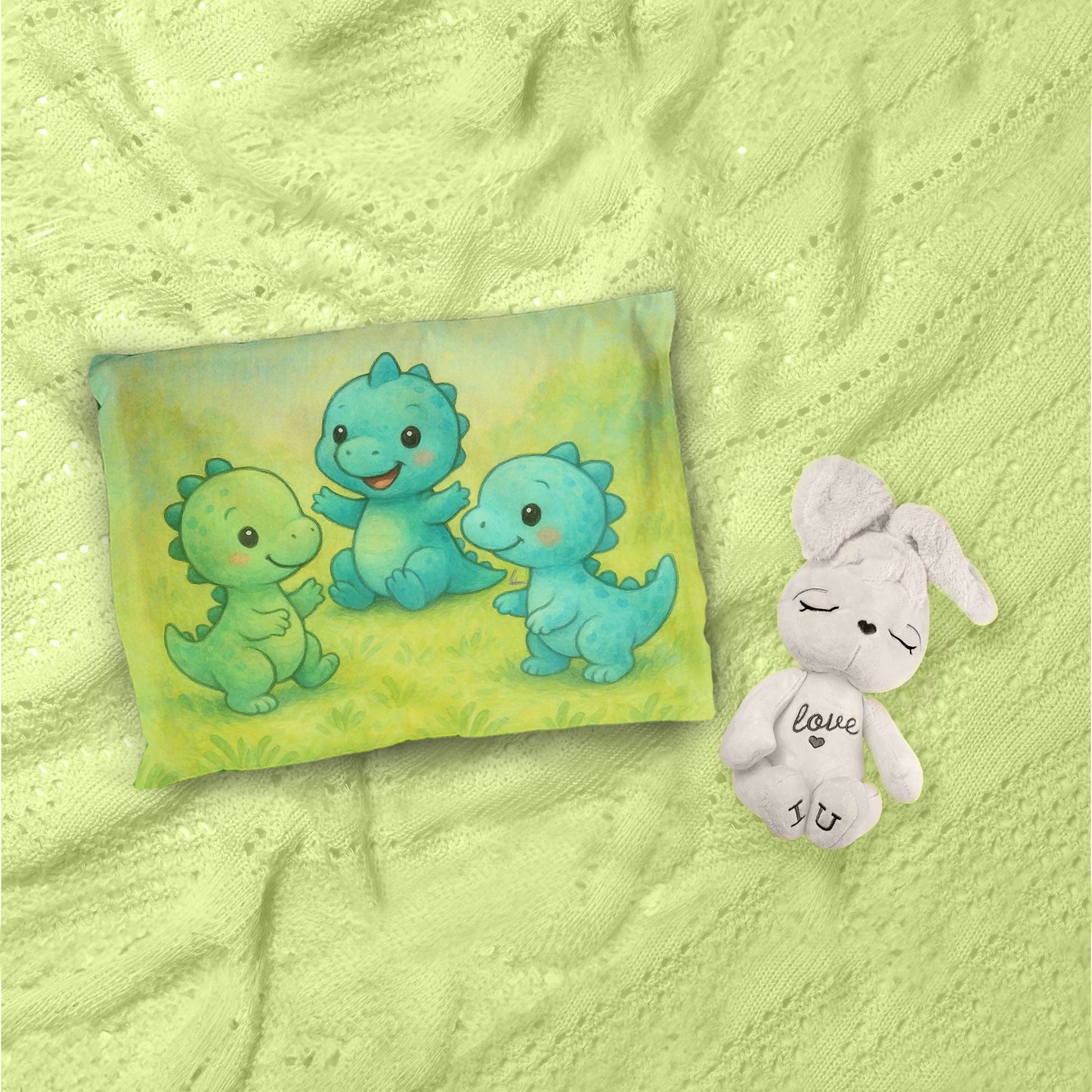 Baby Dinosaur Friends Cot Set by Nathan Pieterse