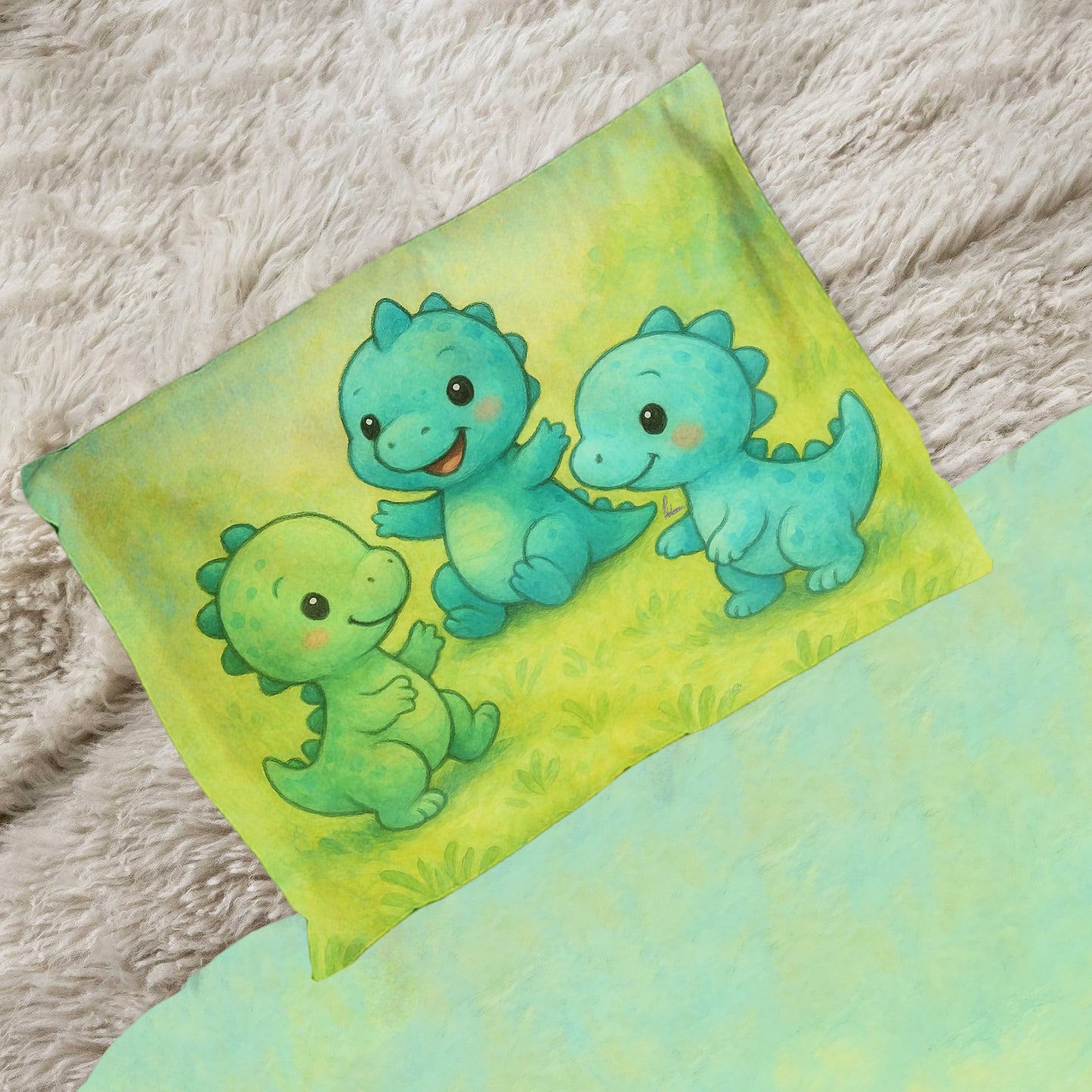 Baby Dinosaur Friends Cot Set by Nathan Pieterse
