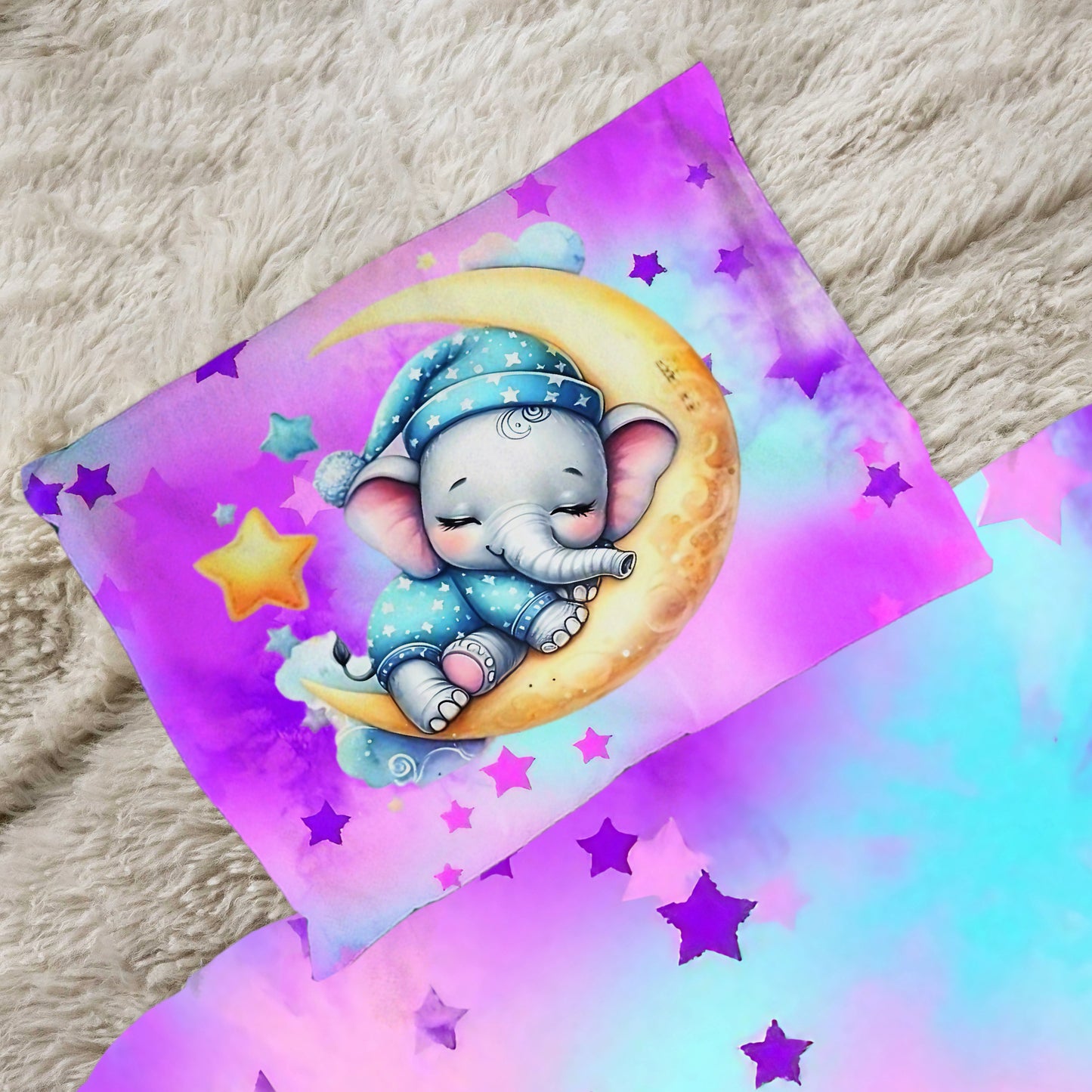 Baby Elephant Dreams Cot Set