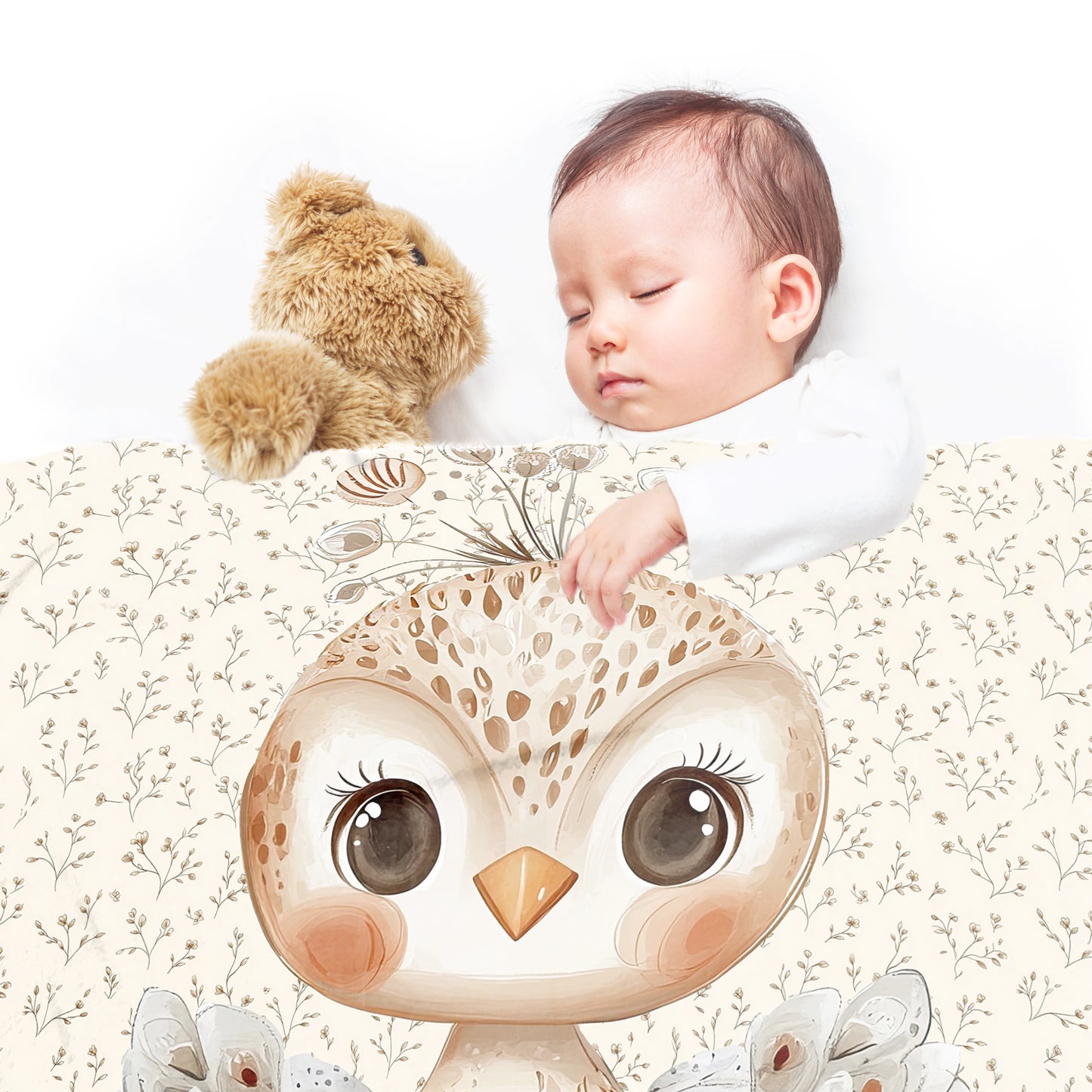 Baby Fowl Baby Fleece Blanket by Mark van Vuuren
