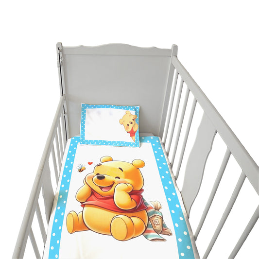 Baby Honey Bear Cot Set