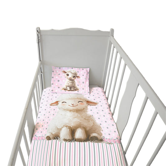 Baby Lamb Cot Set