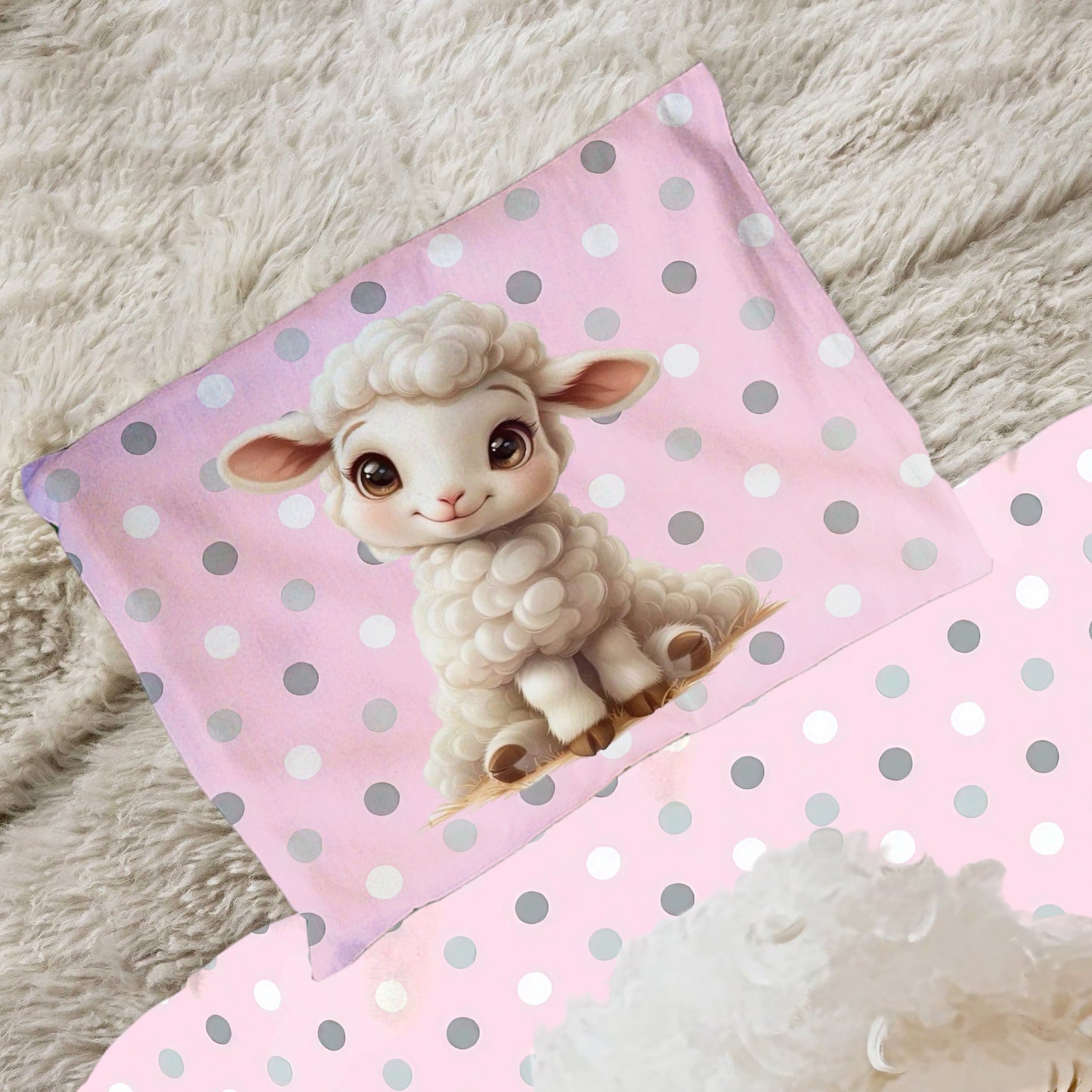 Baby Lamb Cot Set