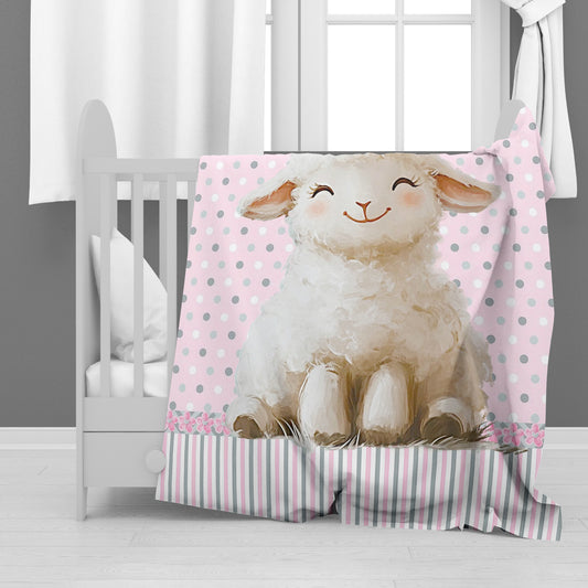 Baby Lamb Minky Blanket
