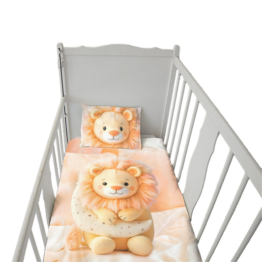 Baby Lion Teddy Cot Set