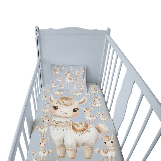 Baby Llama Cot Set by Mark van Vuuren