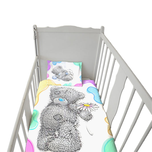 Baby Puff Bear Cot Set