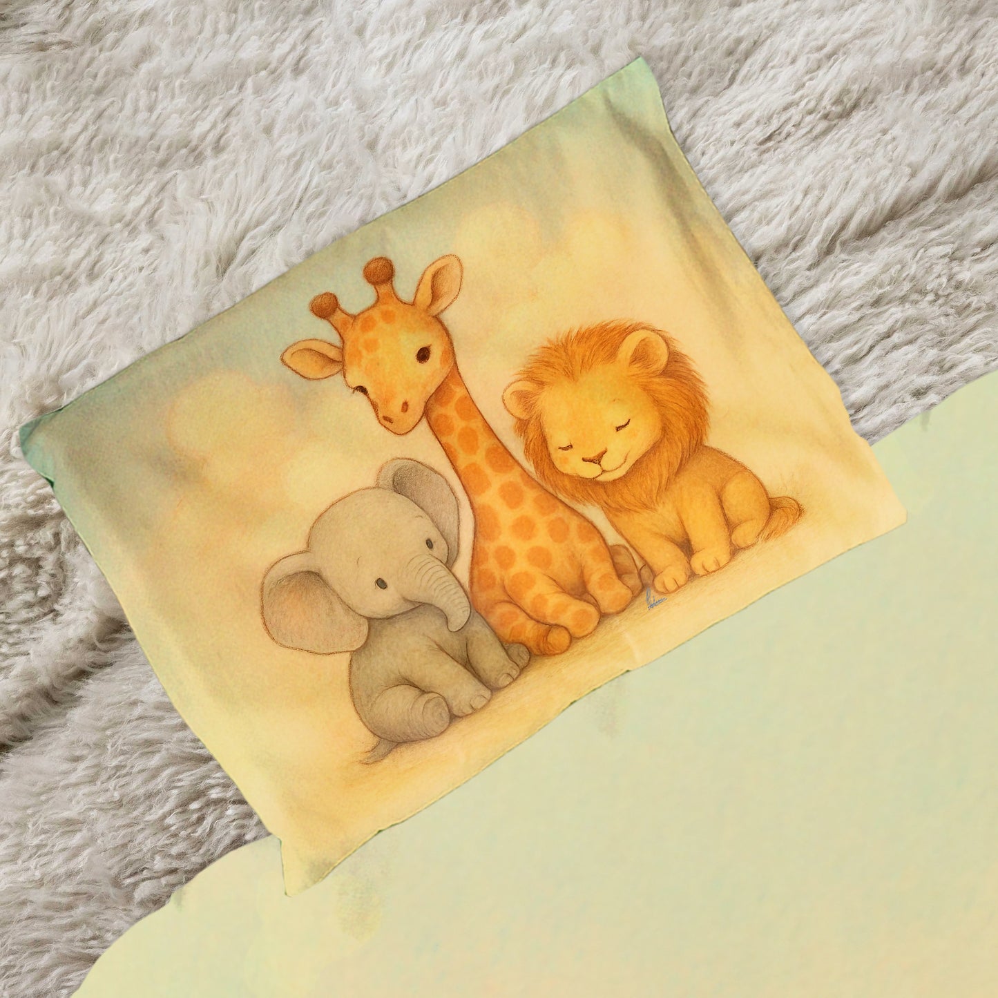 Baby Safari Friends Cot Set by Nathan Pieterse