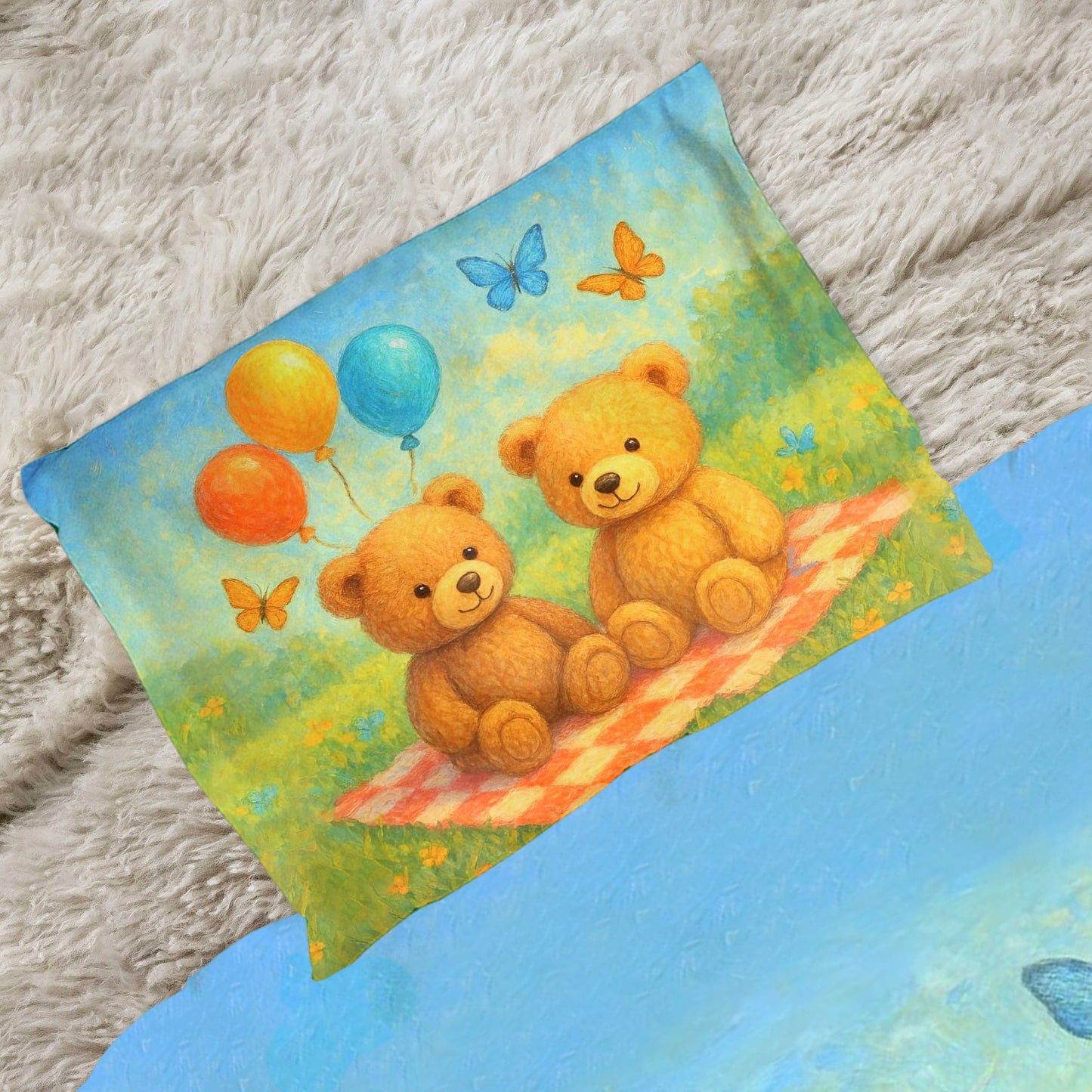 Baby Teddy Bear Picnic Cot Set by Nathan Pieterse