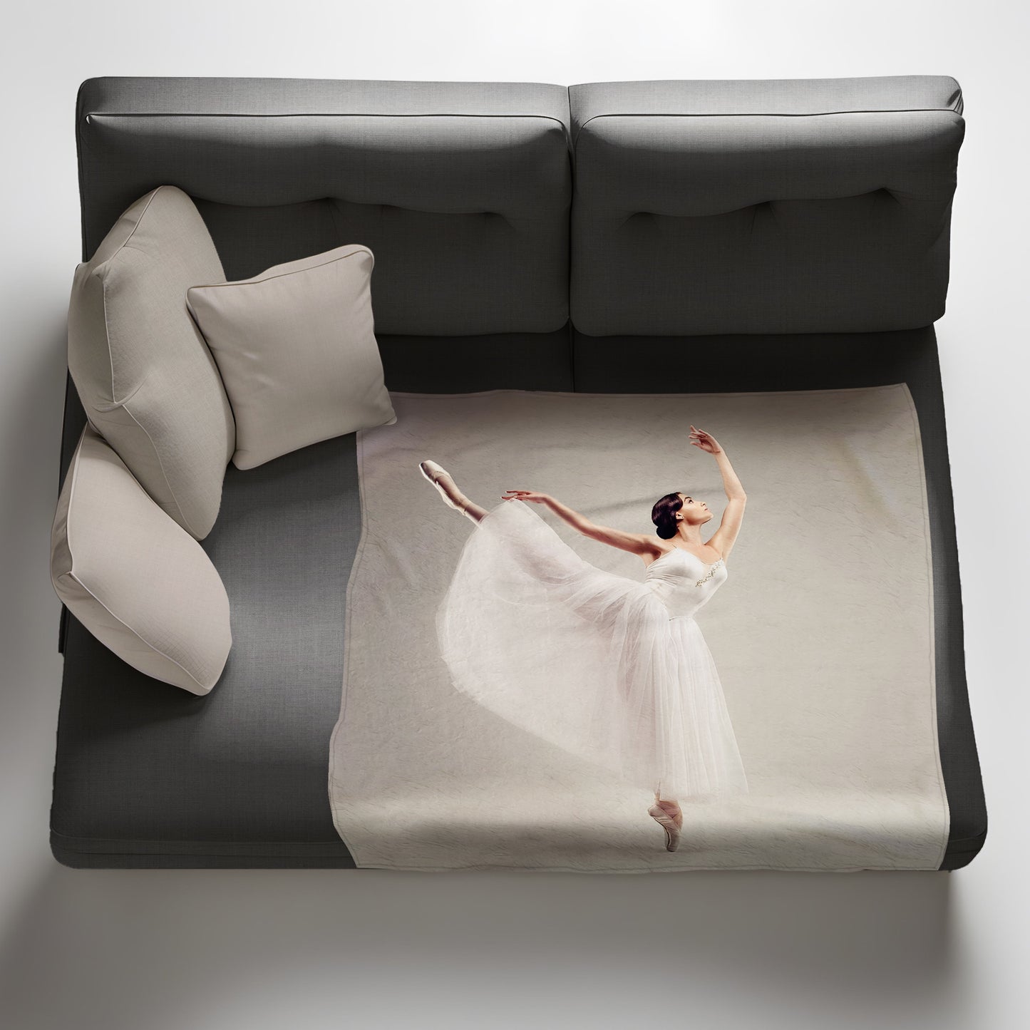 Ballerina Light Weight Fleece Blanket