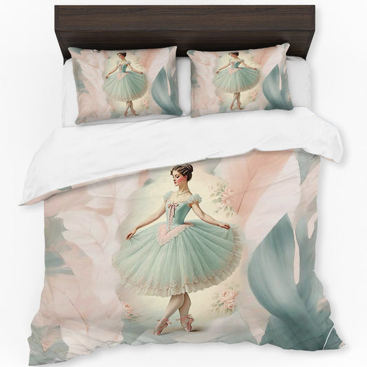 Ballet Swan Elegance Duvet Cover Set