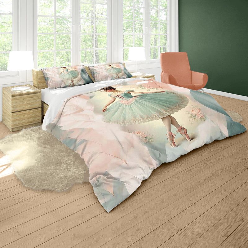 Ballet Swan Elegance Duvet Cover Set