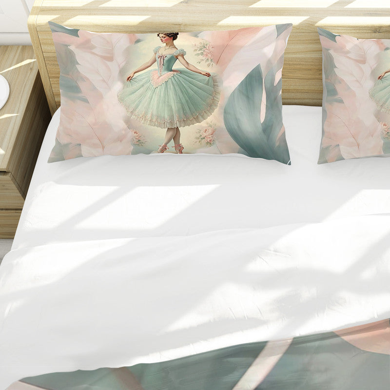 Ballet Swan Elegance Duvet Cover Set