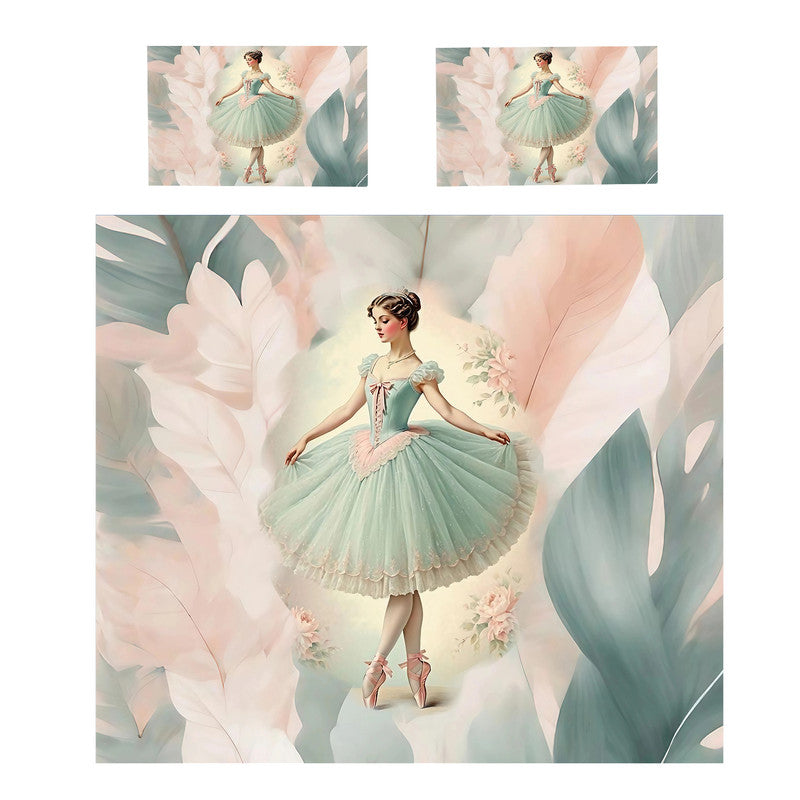 Ballet Swan Elegance Duvet Cover Set