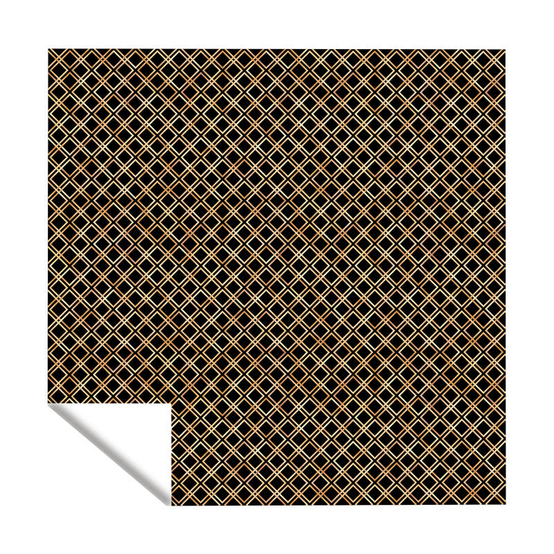 Barriers In Bloom Black Square Tablecloth