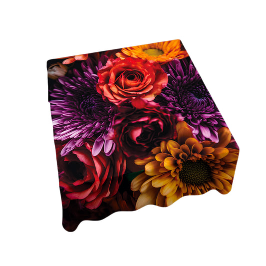 Basking in Full Sun Square Tablecloth