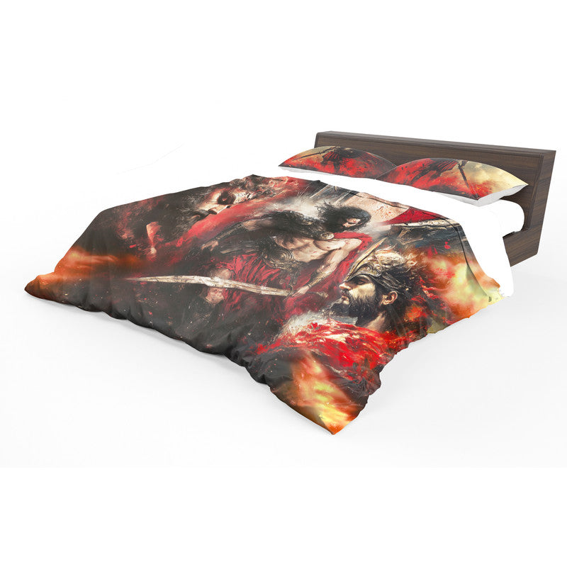 Battle Of Ragnarok Duvet Cover Set