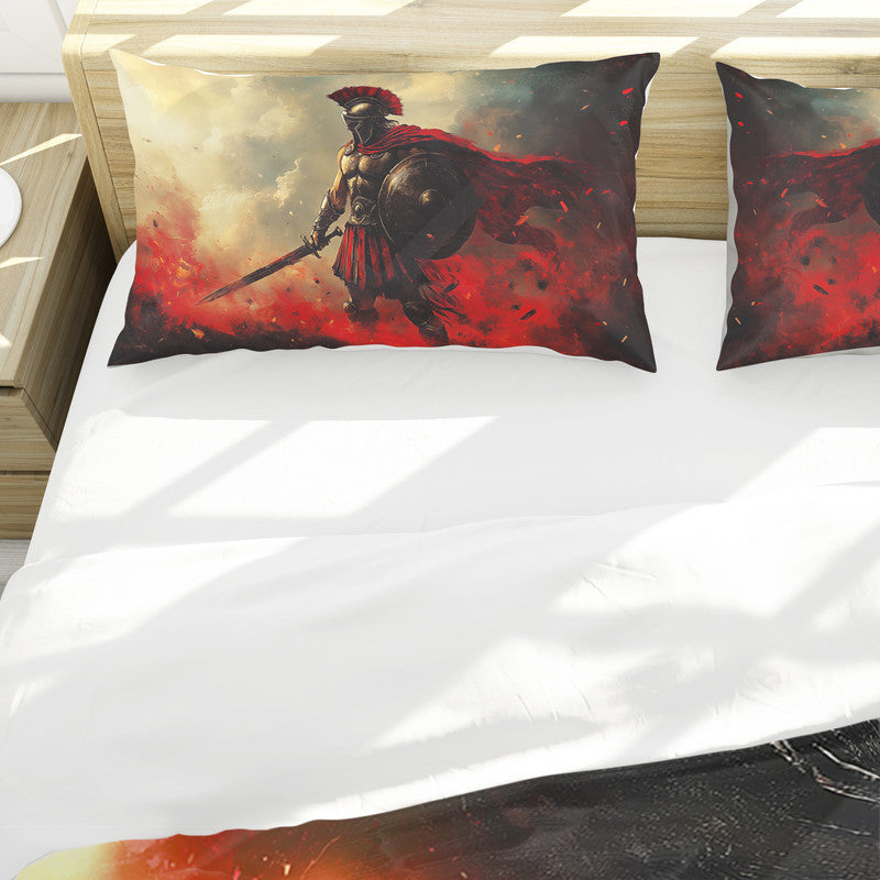 Battle Of Ragnarok Duvet Cover Set